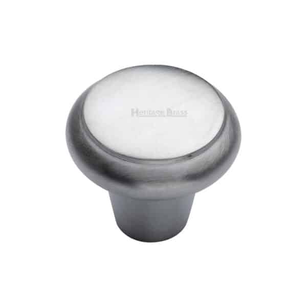 Heritage Brass Cabinet Knob Surrey Design 38mm Matt Bronze finish 1