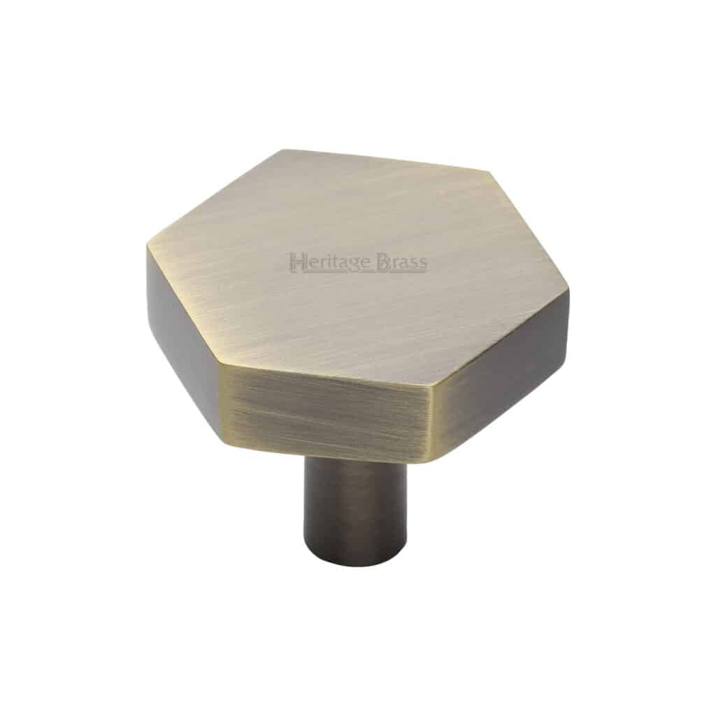 Heritage Brass Cabinet Knob Surrey Design 38mm Polished Nickel finish 1