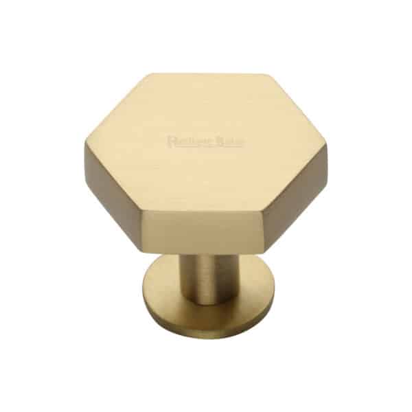 Heritage Brass Cabinet Knob Stepped T-Bar Design 45mm Matt Bronze finish 1