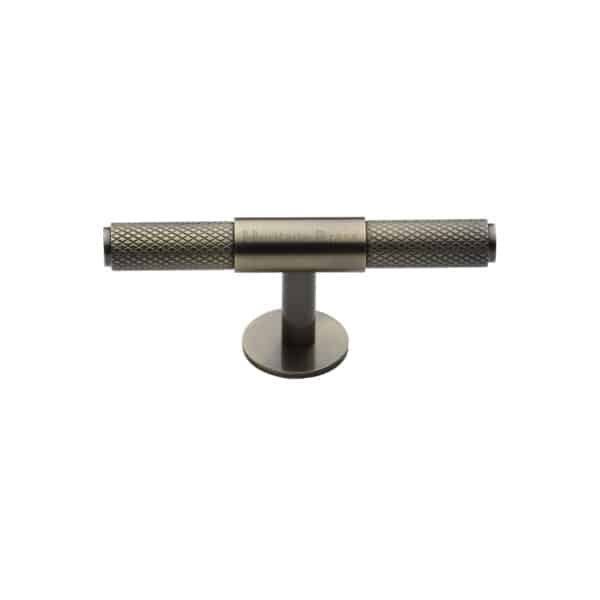 Heritage Brass Cabinet Pull Wide Metro Design 192mm CTC Antique Brass Finish 1