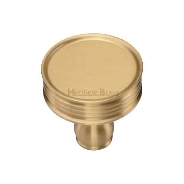 Heritage Brass Round Drop Pull 63mm Satin Brass finish 1