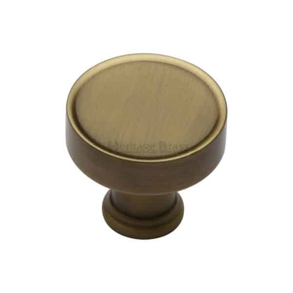 Heritage Brass Round Drop Pull 50mm Polished Brass finish 1