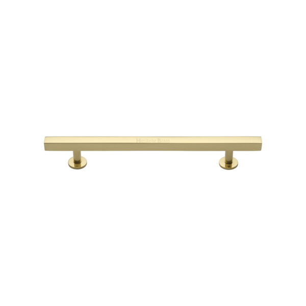 Heritage Brass Cabinet Pull Durham Design 128mm CTC Antique Brass Finish 1