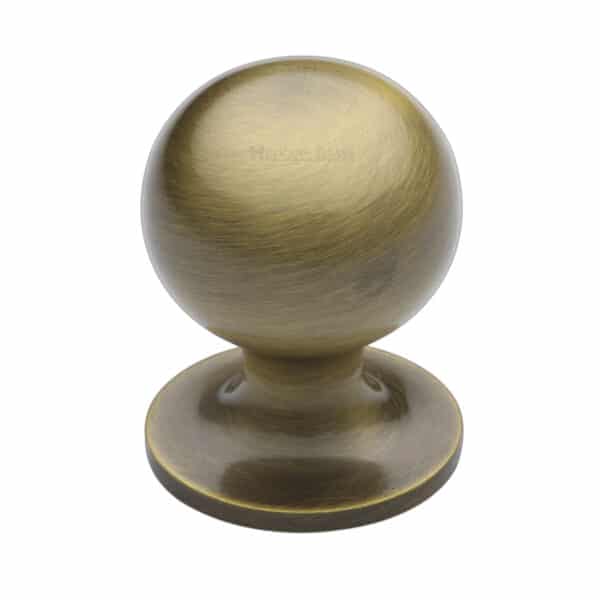 Heritage Brass Mortice Knob on Bathroom Plate Charlston Design Polished Brass finish 1