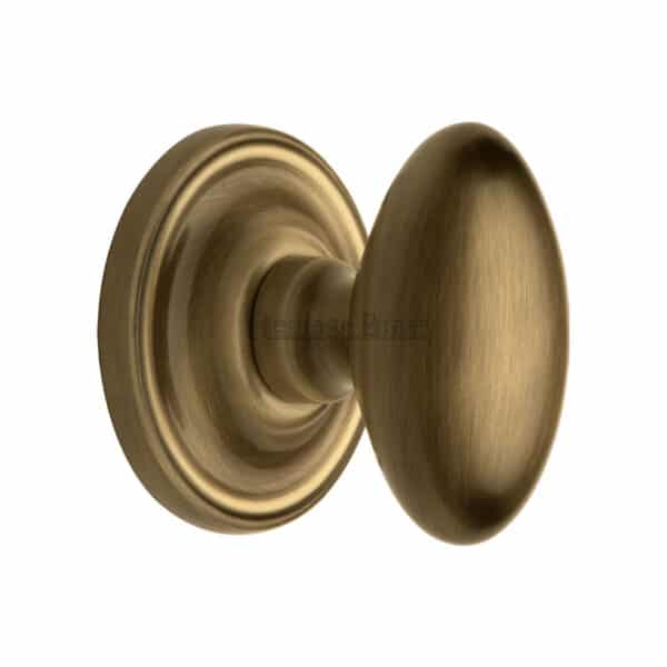 Heritage Brass Door Handle for Euro Profile Plate Delta Design Satin Nickel Finish 1