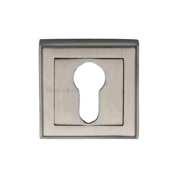 Heritage Brass EP Edge Pull Cabinet Handle 50mm Polished Chrome finish 1