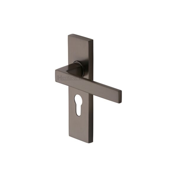 Heritage Brass EPR Edge Pull Cabinet Handle 200mm Satin Nickel finish 1