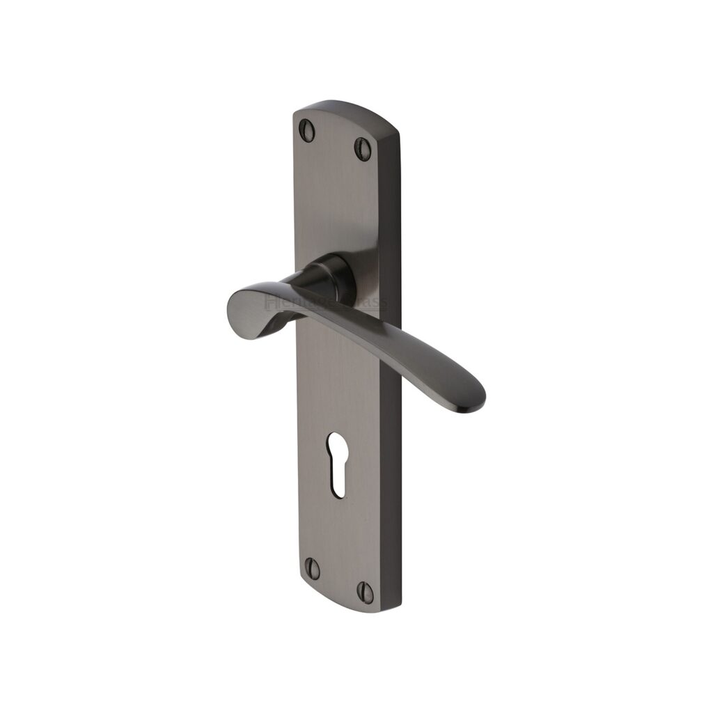 Heritage Brass EPR Edge Pull Cabinet Handle 50mm Polished Nickel finish 1