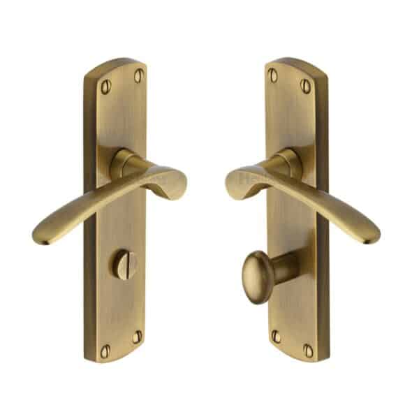 Heritage Brass EPT Edge Pull Cabinet Handle 100mm Satin Chrome finish 1