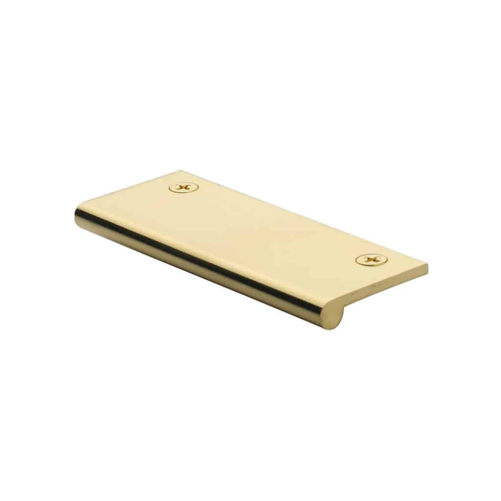 Heritage Brass EPT Edge Pull Cabinet Handle 50mm Satin Brass finish 1