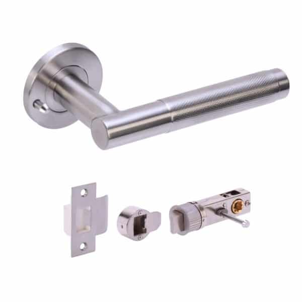 Alexander & Wilks - Portinscale Rim Lock - Polished Nickel 1