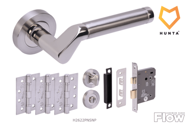 Alexander & Wilks - Kershaw Door Knob - Polished Nickel - Knob 41mm 1