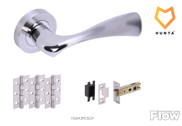 Alexander & Wilks - Standard Key Profile Round Escutcheon with Harris Design Cover - Polished Nickel 1