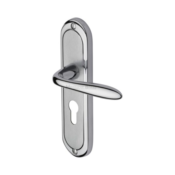 Heritage Brass Door Knocker Satin Nickel finish 1