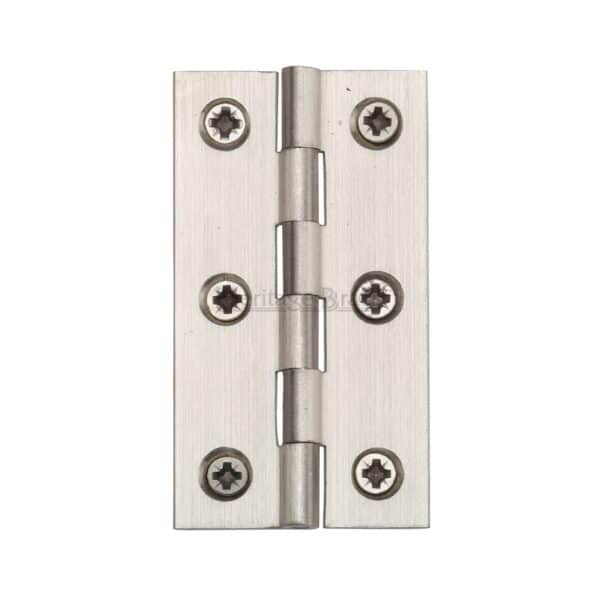 Heritage Brass Door Handle for Bathroom Kendal Design Polished Chrome Finish 1