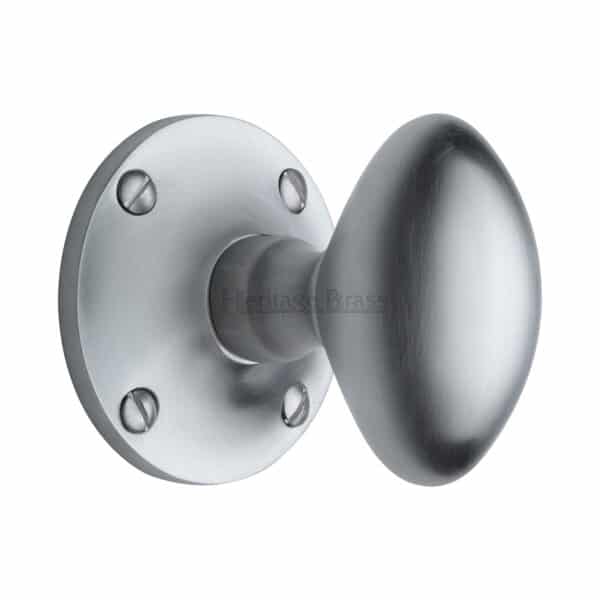 Heritage Brass Cabinet Pull Metro Design with Plate 128mm CTC Satin Chrome Finish 1