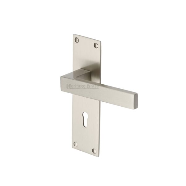 Heritage Brass Cabinet Pull Metro Design with Plate 160mm CTC Matt Bronze Finish 1