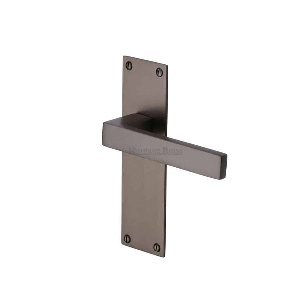 Heritage Brass Cabinet Pull Metro Design with Plate 160mm CTC Polished Chrome Finish 1