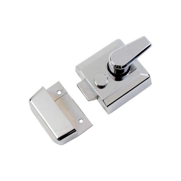 Project Hardware Door Handle Lever Lock Malvern Design Polished Chrome Finish 1