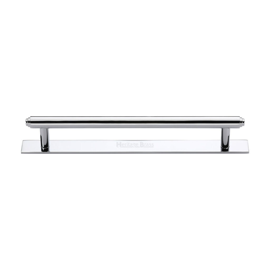 Project Hardware Door Handle for Privacy Set Avon Short Design Polished Chrome Finish 1