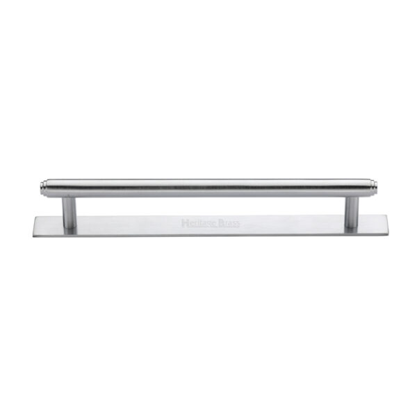 Project Hardware Door Handle for Euro Profile Plate Avon Design Polished Chrome Finish 1