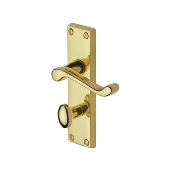 Heritage Brass Mortice Knob on Rose Richmond Design Polished Chrome finish 1