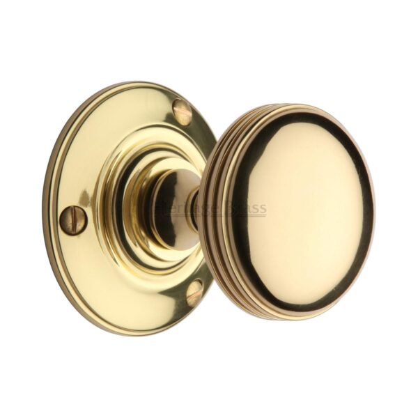 Heritage Brass Door Handle Lever Lock Sandown Design Patina Finish 1