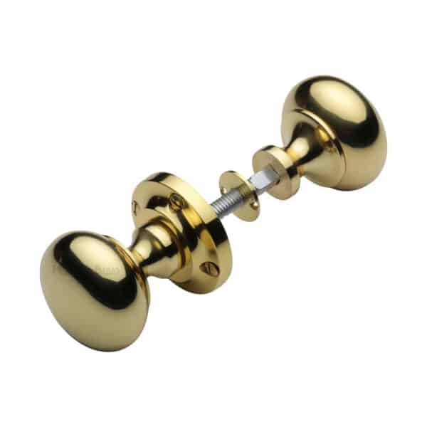 Heritage Brass Door Handle for Euro Profile Plate Sandown Design Satin Nickel Finish 1