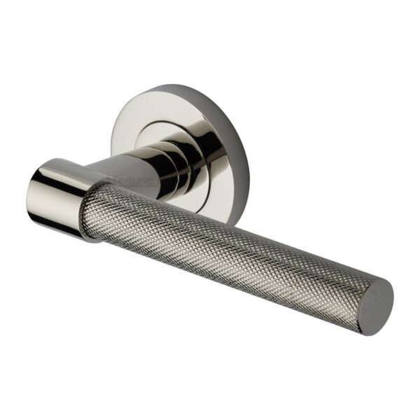 Sorrento Door Handle for Bathroom Donna Design Satin Chrome Finish 1