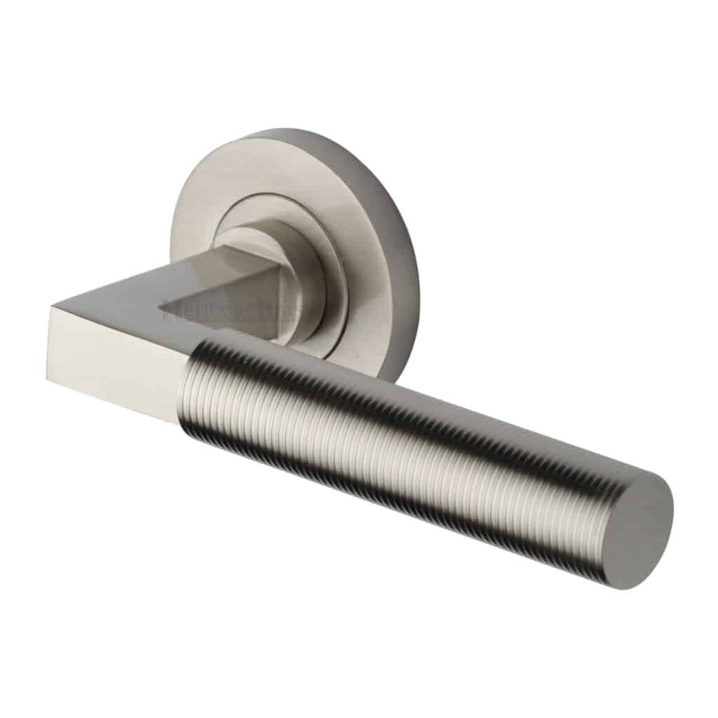 Sorrento Door Handle Bathroom Atlanta Design Apollo Finish 1