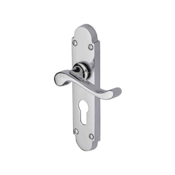 Sorrento Keyhole Square Escutcheon Matt Black finish 1