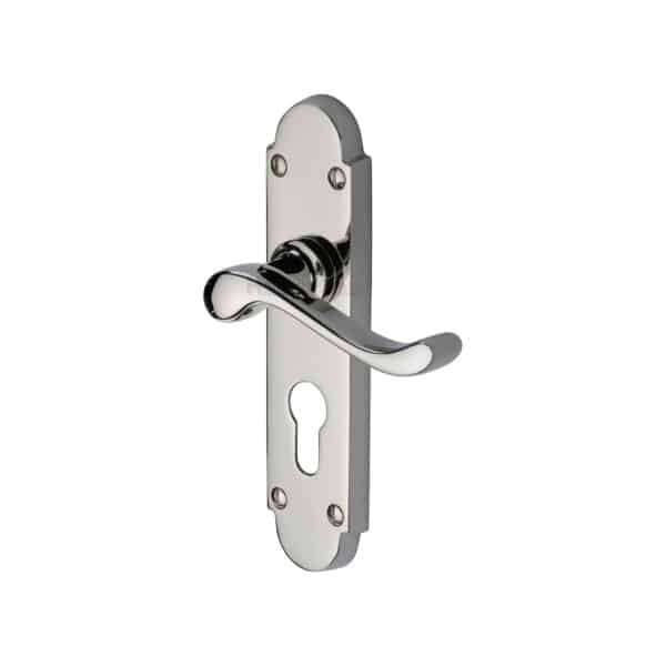 Sorrento Keyhole Square Escutcheon Polished Chrome finish 1