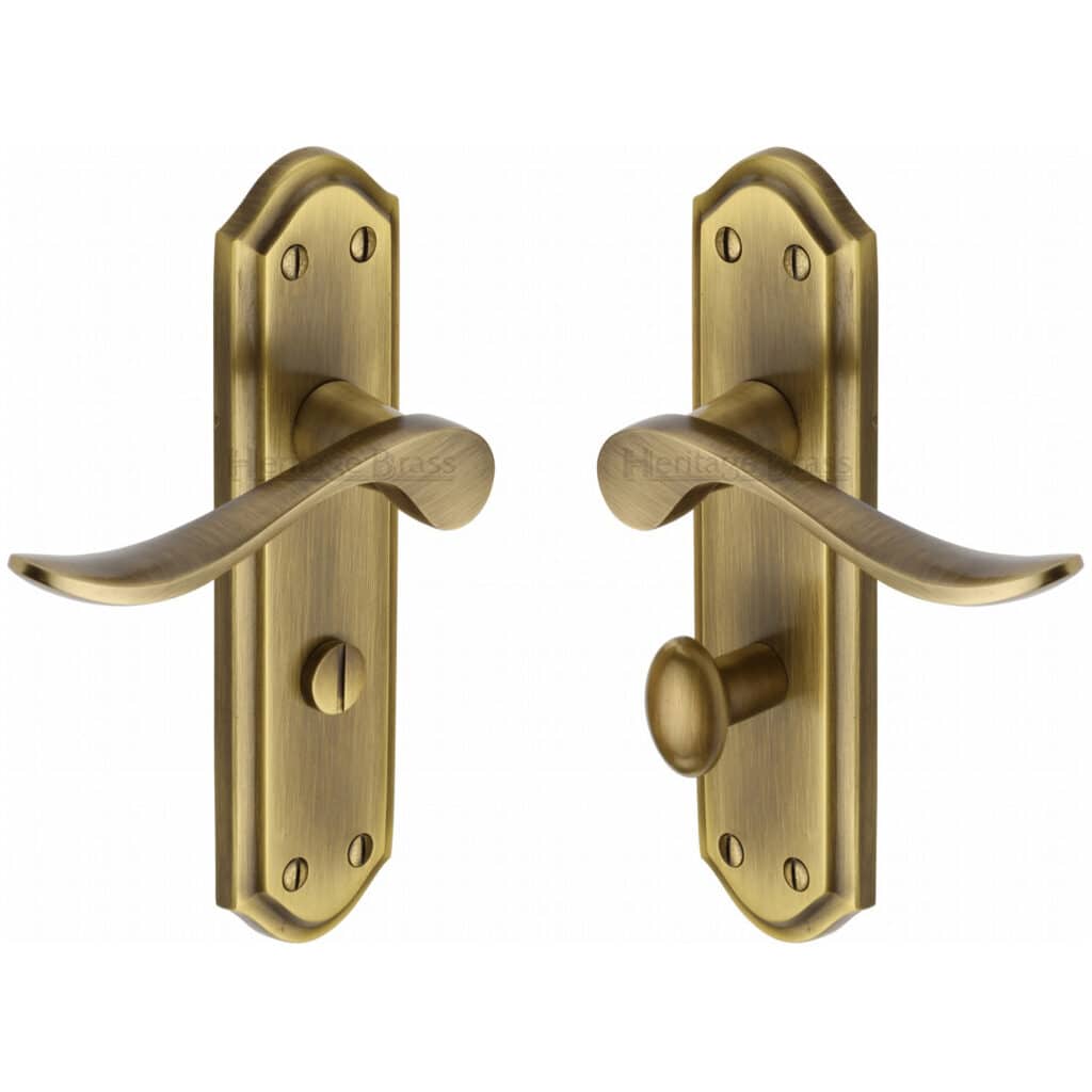 SLD Square Flush Pull Pair Matt Bronze 1