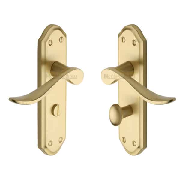 SLD Square Flush Pull Pair Satin Nickel 1