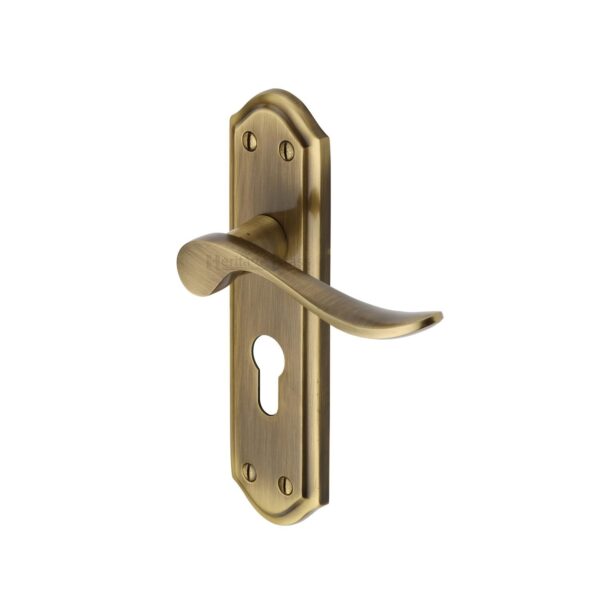 Heritage Brass Cabinet Knob Disc Design with Square Backplate 32mm Matt Bronze finish 1