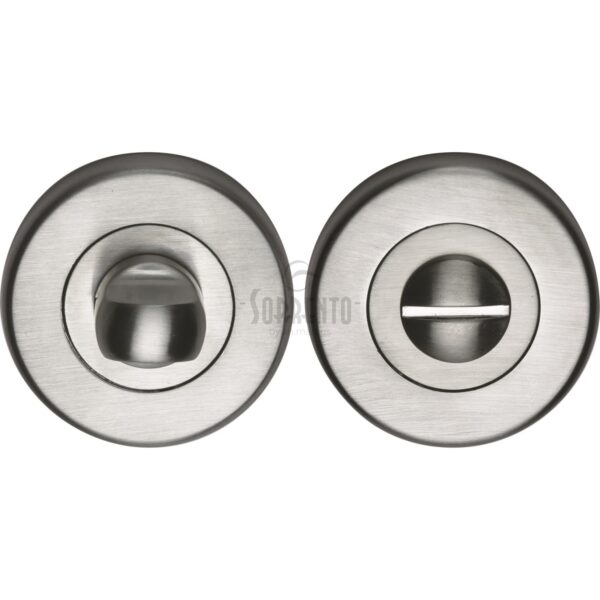 Heritage Brass Square Thumbturn & Emergency Release Satin Nickel finish 1