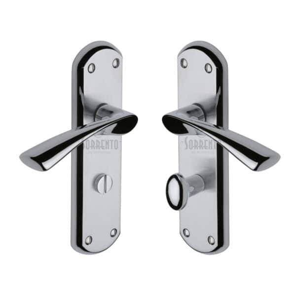 The Tudor Door Pull Handle Offset Black Iron 1