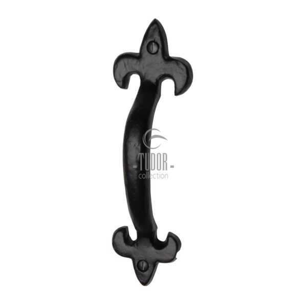 Heritage Brass Door Handle Euro Profile Plate Trident Design Satin Nickel Finish 1