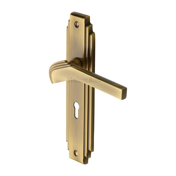 Heritage Brass Covered Keyhole Round Satin Chrome finish 1