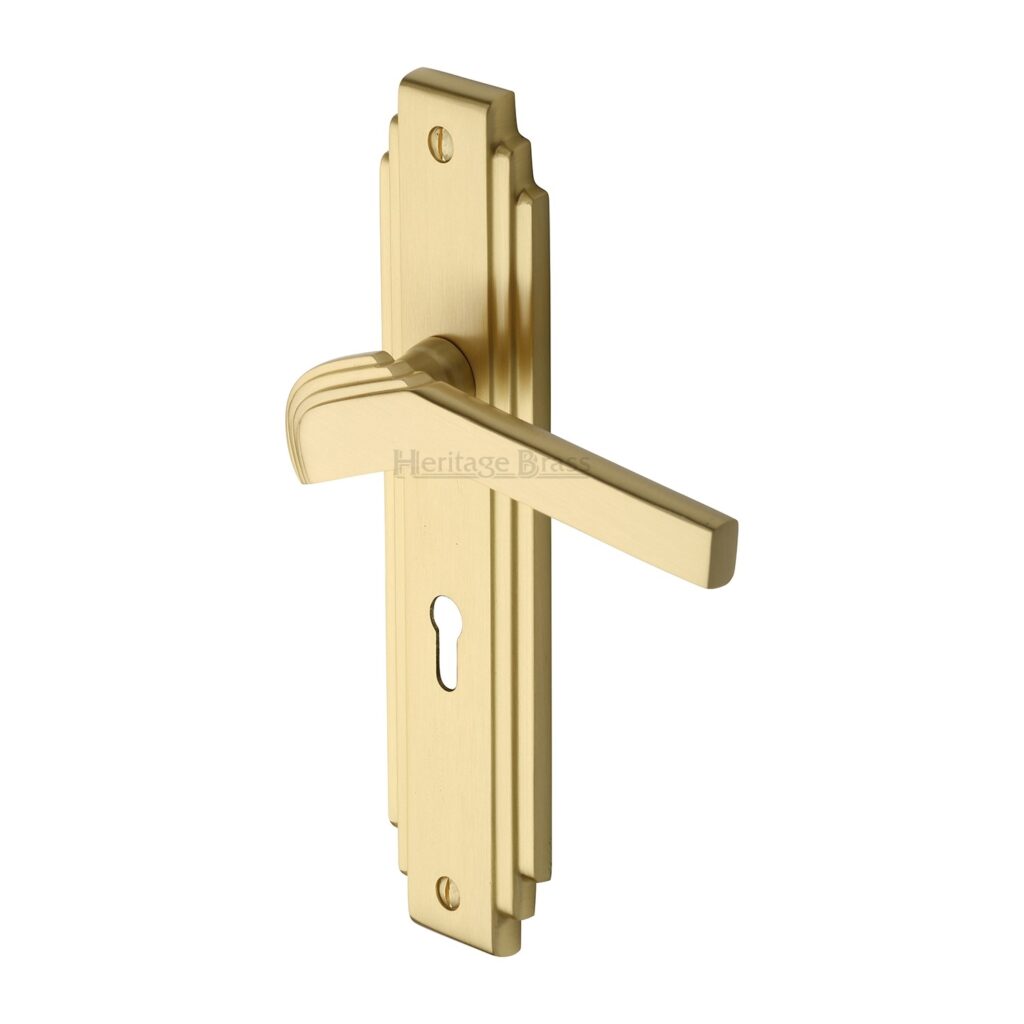 Heritage Brass Covered Keyhole Oval Polished Brass finish 1