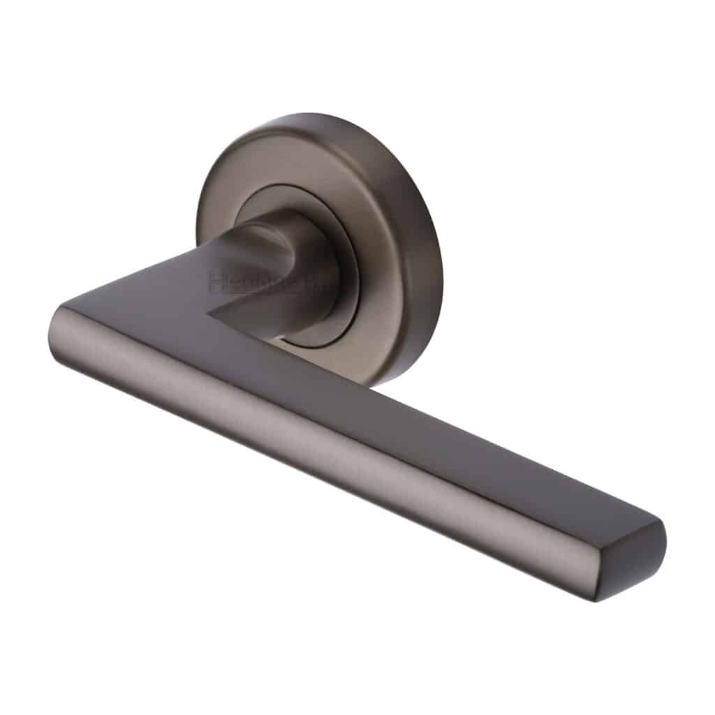 Heritage Brass Pull Handle Russell Design 102mm Satin Nickel finish 1