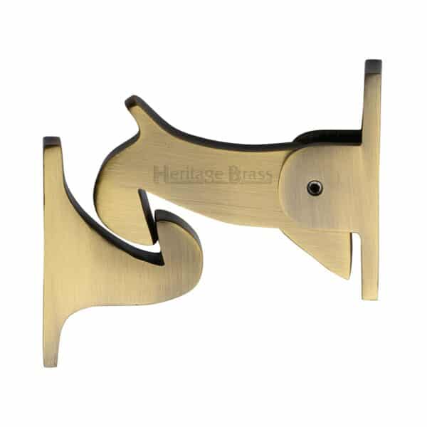 Heritage Brass Wall Mounted Door Stop 3" Satin Brass finish 1