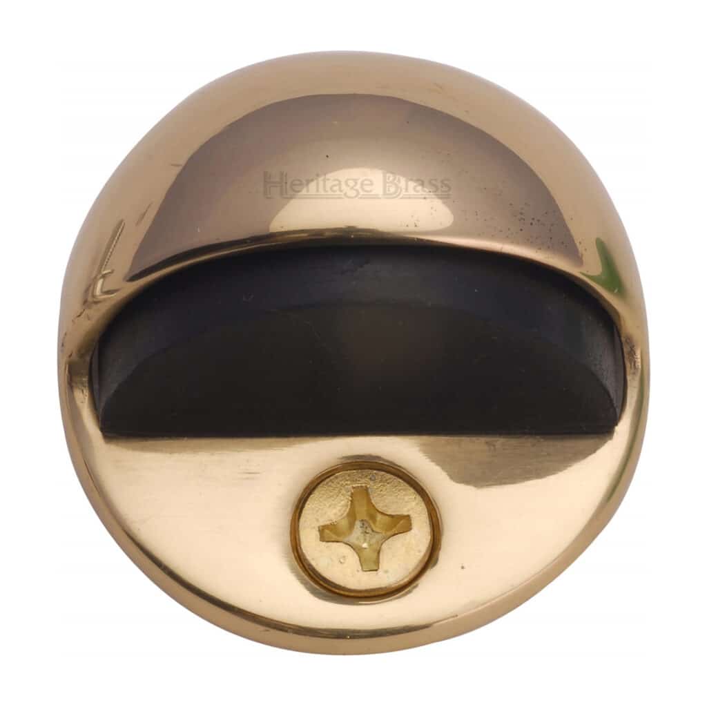 Heritage Brass Projection Door Stop 2 1/2" Satin Nickel finish 1