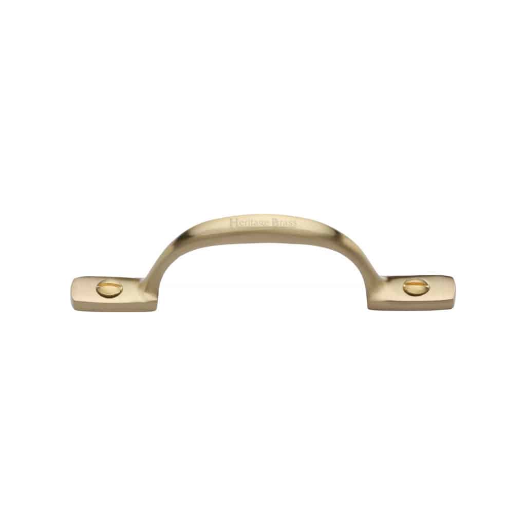 Heritage Brass Door Pull Handle Traditional Design 330mm Antique Brass Finish 1