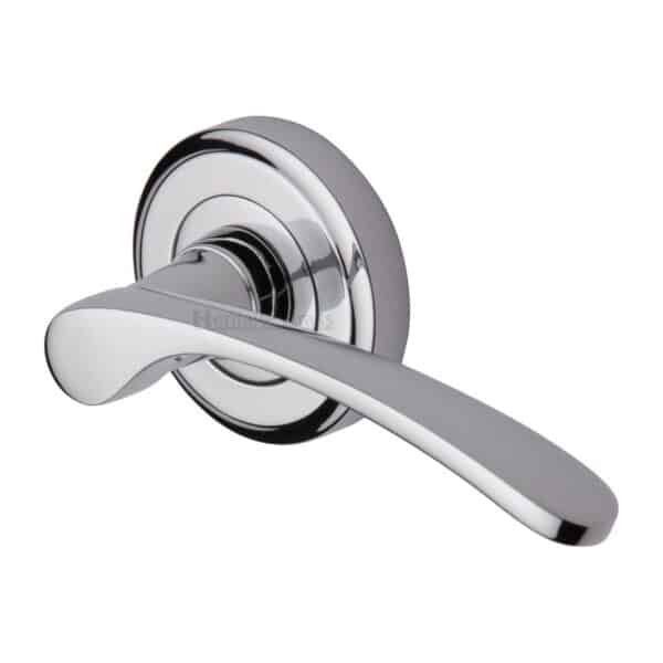 Heritage Brass Oval Profile Cylinder Escutcheon Satin Chrome finish 1