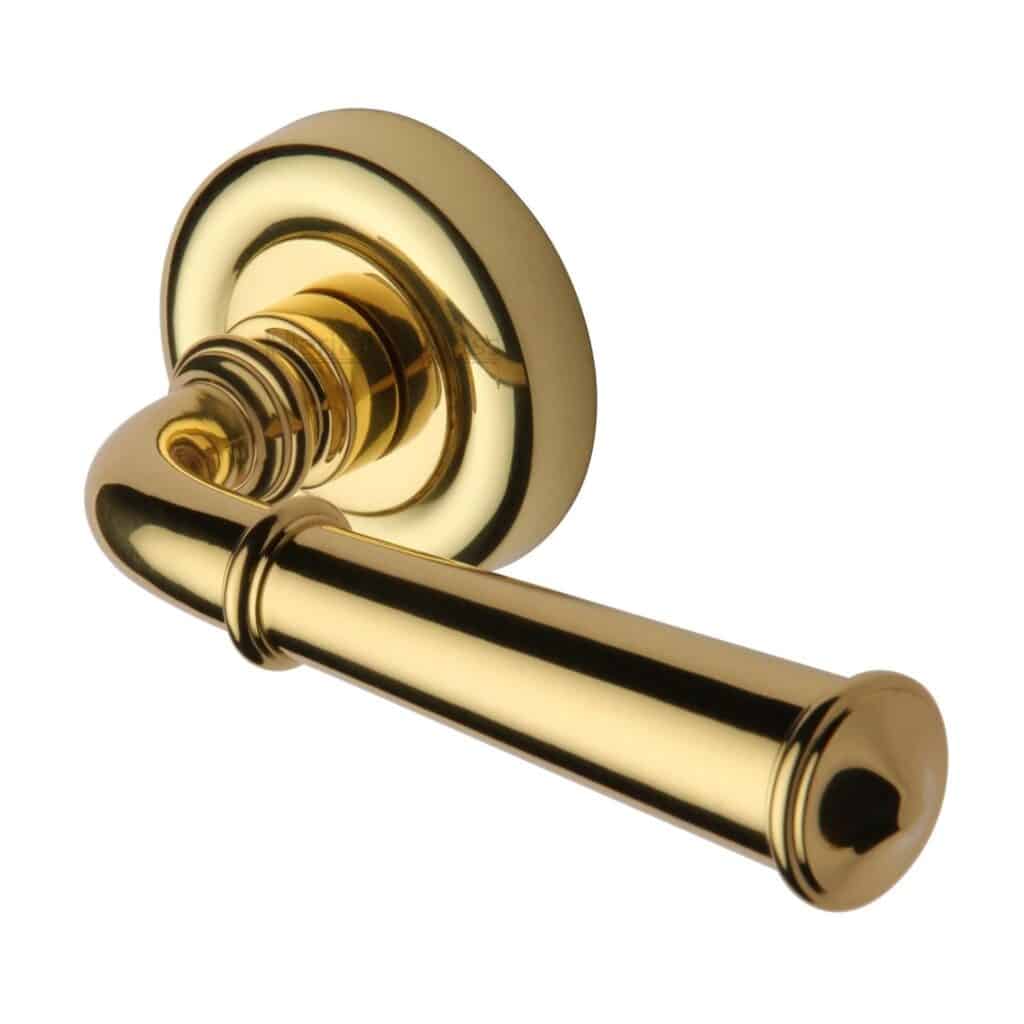 Heritage Brass Euro Profile Cylinder Escutcheon Mercury finish 1