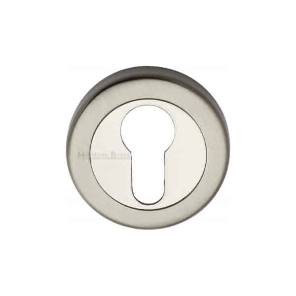 Heritage Brass Cabinet Pull Contour Design 160mm CTC Satin Nickel finish 1