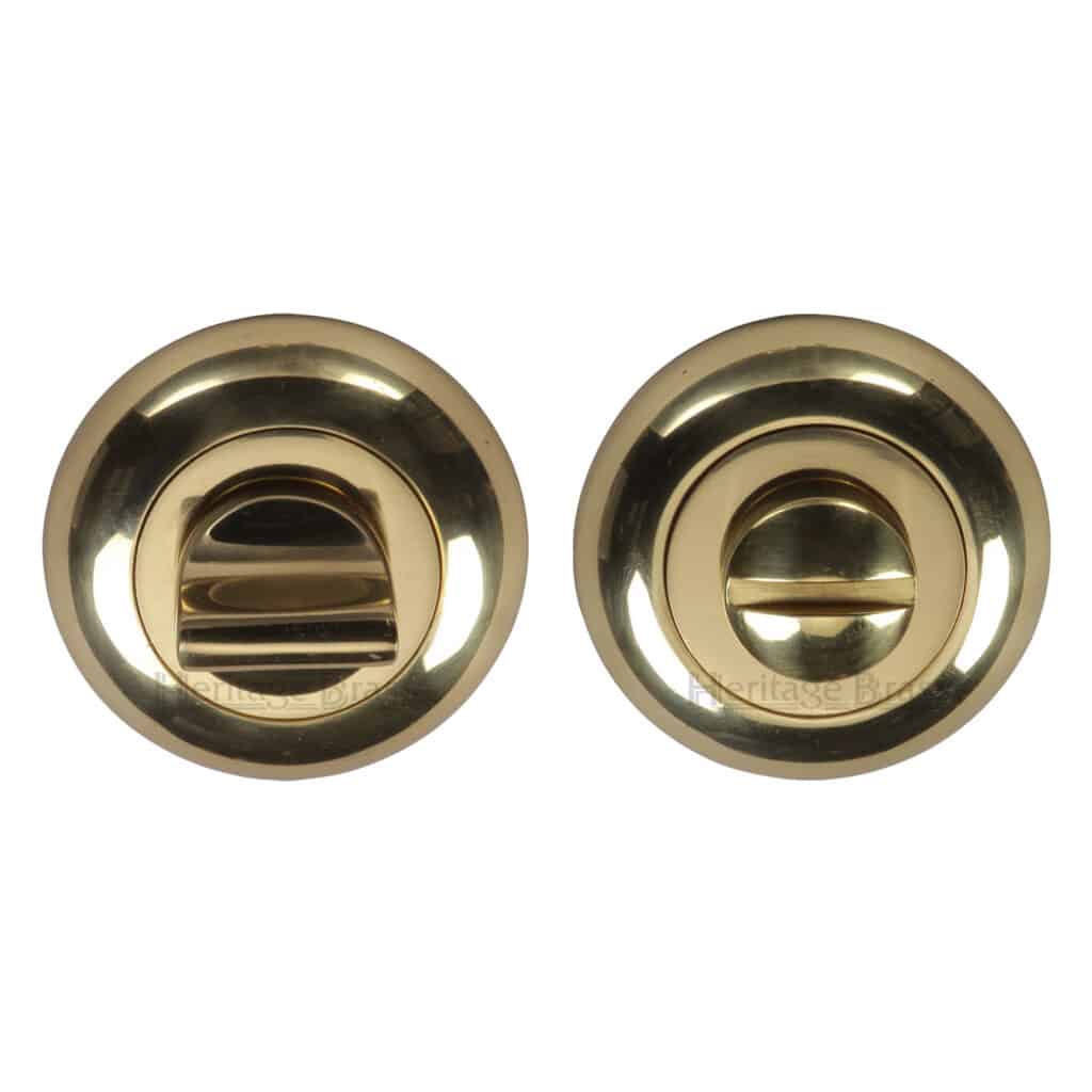 Heritage Brass Cabinet Pull Contour Design with 16mm Rose 96mm CTC Polished Brass finish 1