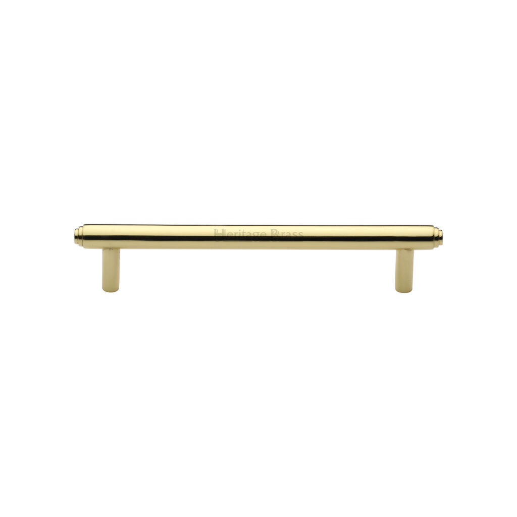 Heritage Brass Cabinet Pull Ornate Plate Design Polished Chrome Finish 1