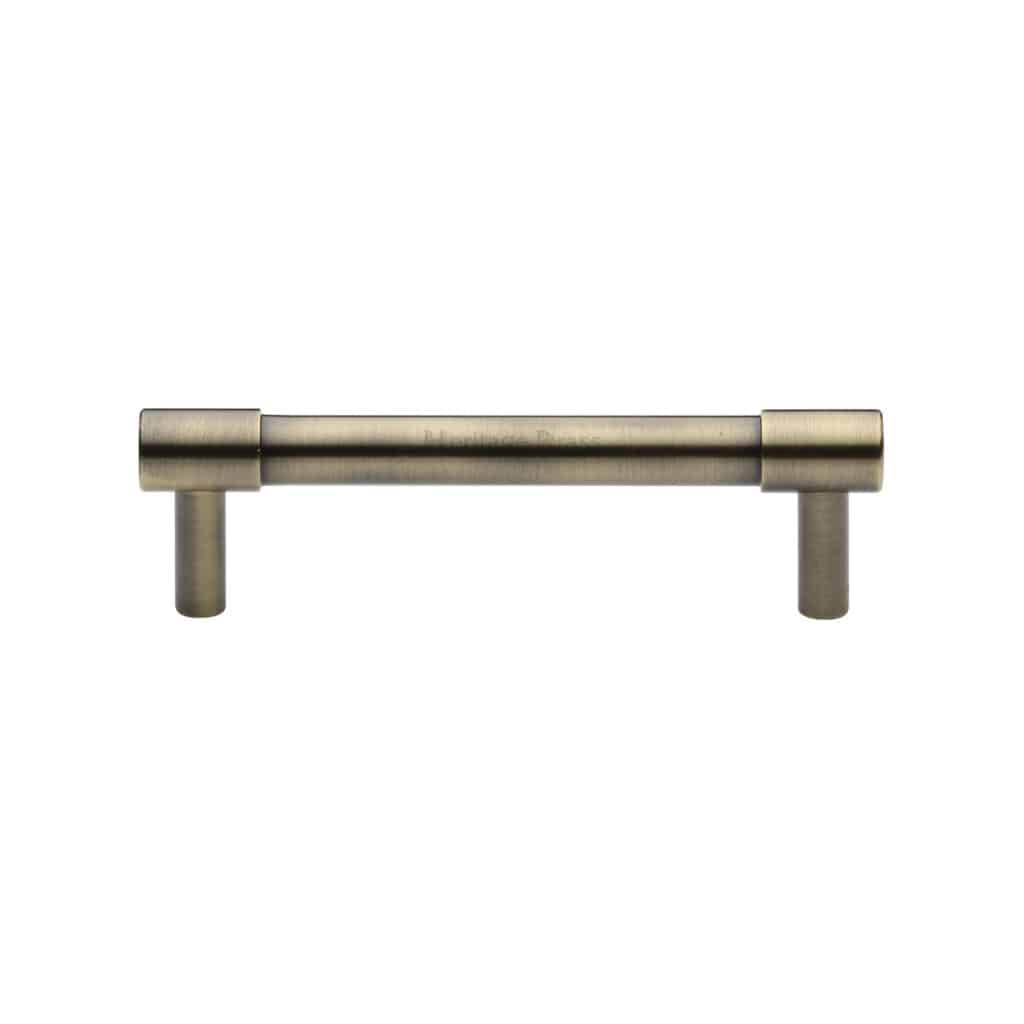 Heritage Brass Door Handle Lever Latch Charlbury Design Satin Nickel Finish 1